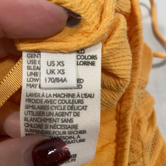 Free People Home Again Crop Cami‎ Orange Size XS - Picture 8 of 11